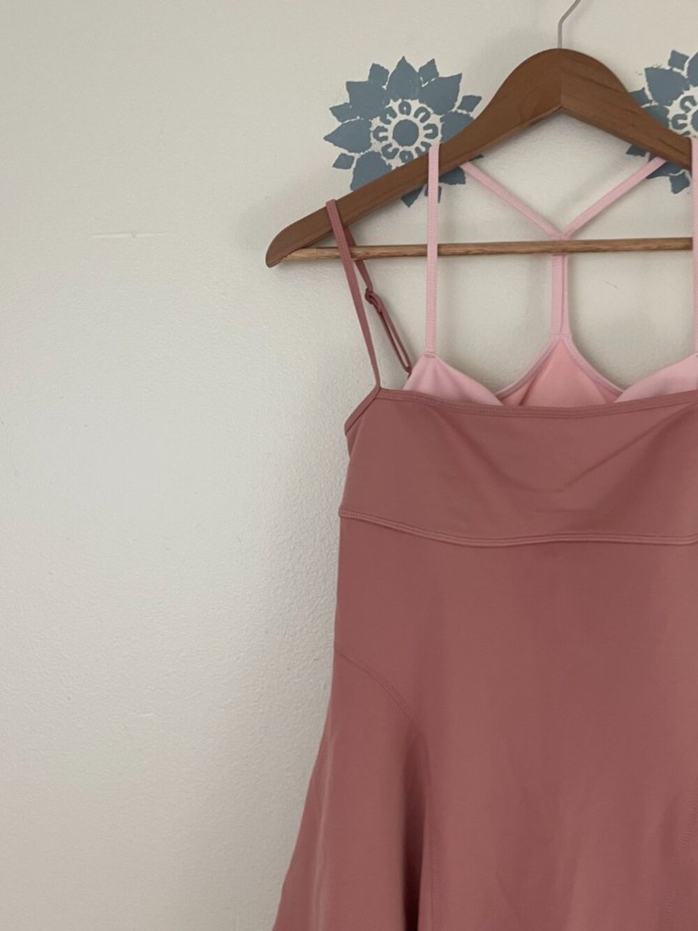 Free People Movement Baseline UV Protection Tennis Dress in Petal Pink Sz Small - Picture 6 of 6